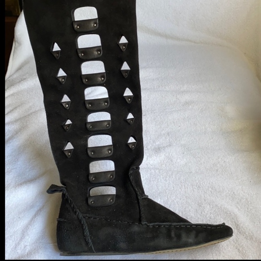 Rachel Roy suede boots